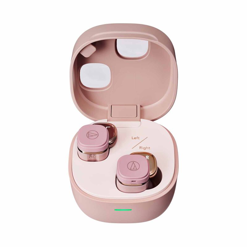 AUDIO TECH True Wireless With Active Noise Cancellation - Pink ATH-SQ1TW2NC PK-image 1