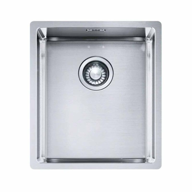FRANKE Undermount Stainless Steel Single Bowl Kitchen Sink BOX210-36-image 1