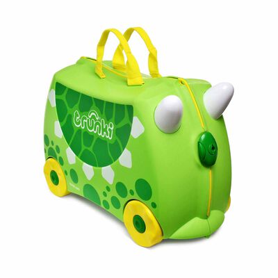 TRUNKI Ride On Luggage - Dudley The Dinosaur TR0352-GB01