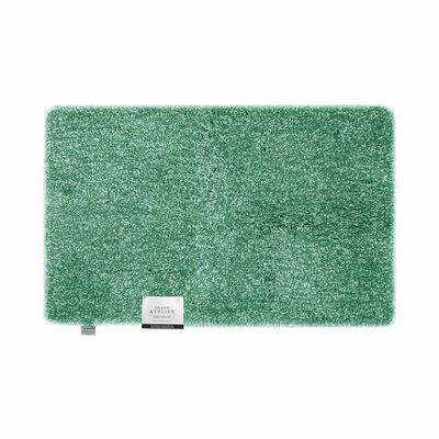 GRAND ATEL Plush Bath Rug - Jade HOME COLLECTION BARETT