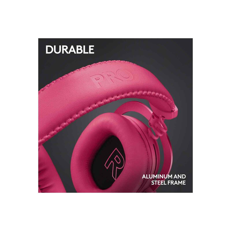 LOGITECH G Pro X 2 Lightspeed Bluetooth Gaming Headset Magenta 981-001276-image 10