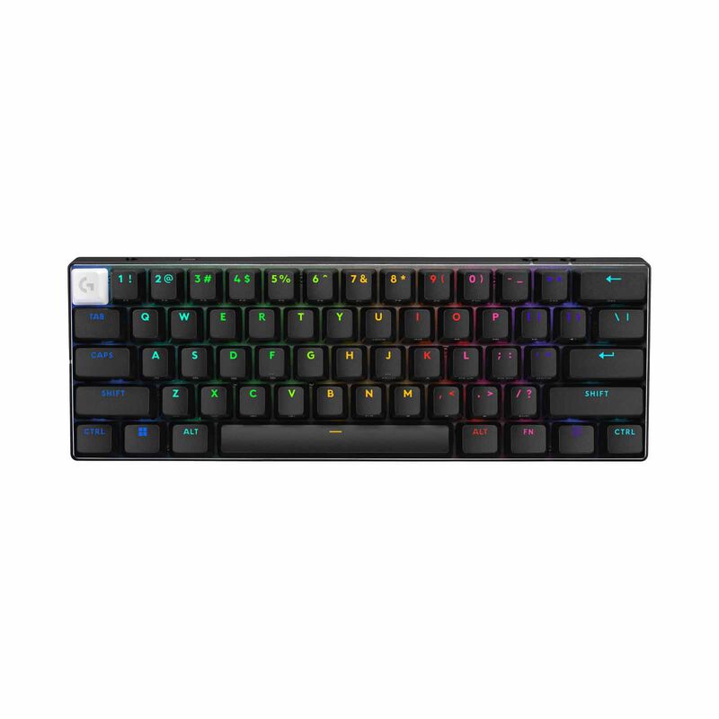LOGITECH Pro X 60 Lightspeed Wireless Gaming Keyboard Black (gx-brown) 920-011916-image 1