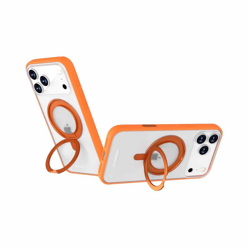 N.BRANDZ Mag360 Touch 360 Rotation Protective Case For Iphone 17 Pro Max-sunset Gold N-MAG360-IP17PM-SG-image 3