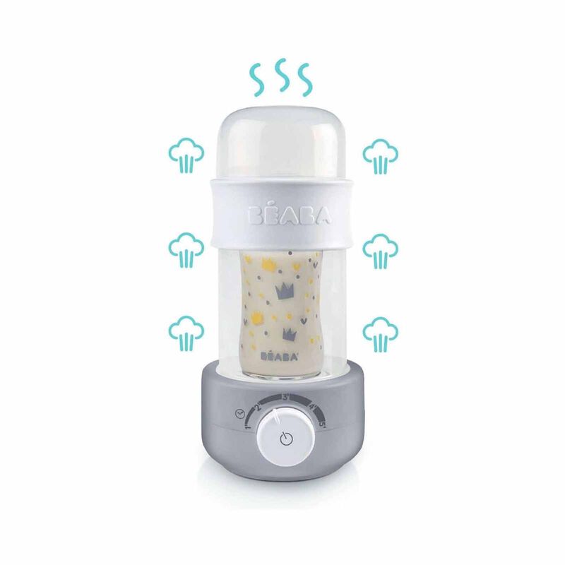 BEABA Warmer & Steriliser - Grey (online) BABY MILK SECOND-image 2