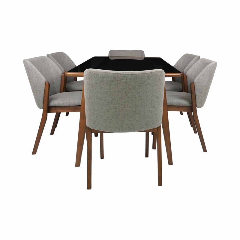7 Piece Dining Set JULIO-image 1