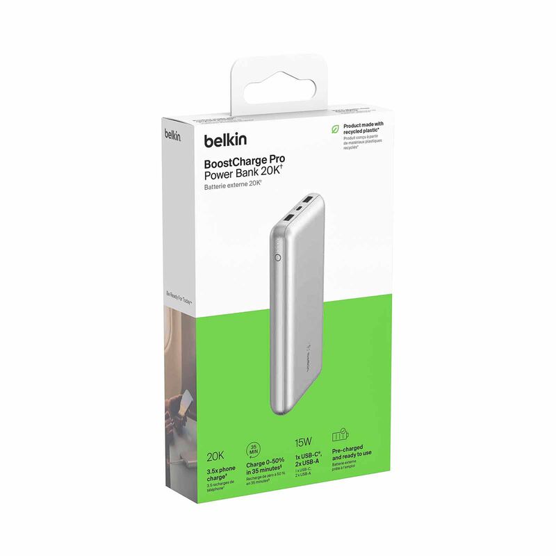 BELKIN Boost Up Charge Usb-c Powerbank 20k - Silver BPB012BTSL-image 4