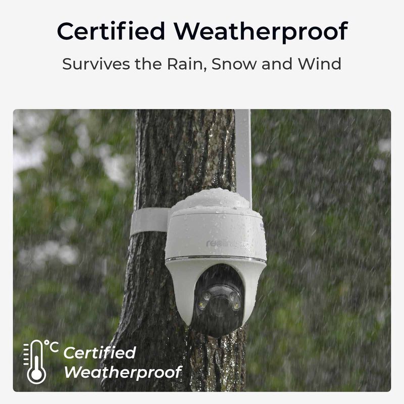 REOLINK Reolink Go Pt Ultra - 4k Cellular Security Camera Wireless Outdoor, No Wifi, 3g/4g Lte, Color Night B4GPT4K04-image 10