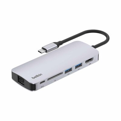 BELKIN Usb-c 6-in-1 Multiport Dock W 4k AVC008FQSGY-V2