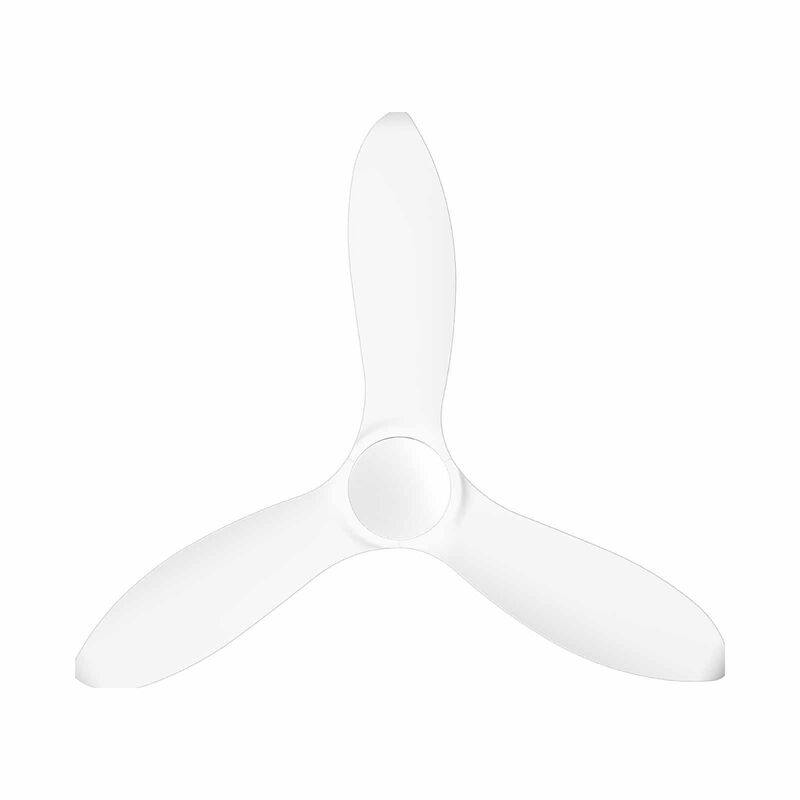 EUROPACE 52 In Dc Motor Ceiling Fan (down Rod) With Light - White ECF52R - WHWH-image 4