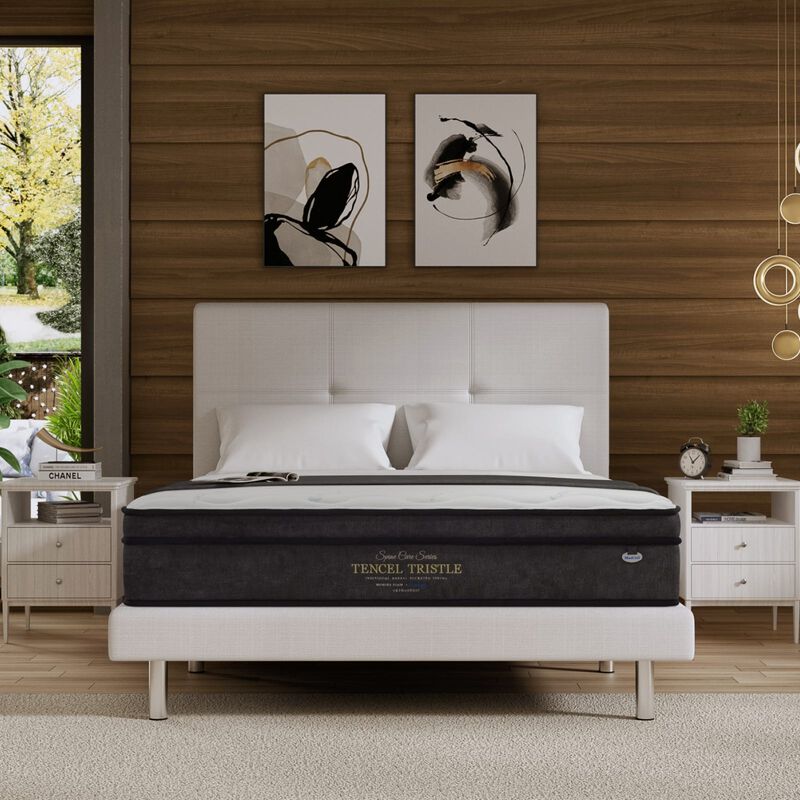 MAXCOIL Queen Size Matress SPINECARE TENCEL TRISTLE-image 3