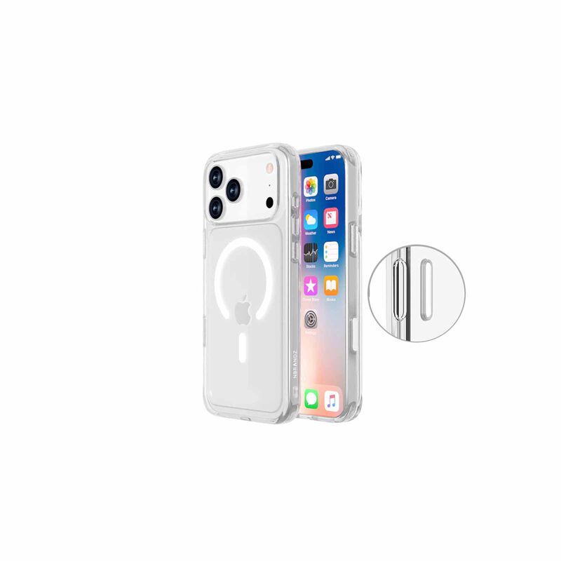 N.BRANDZ Magclair Magnetic Protective Case W Camerabutton Ip18pm/17pm N-MAGCLAIR2-IP18PM-image 2