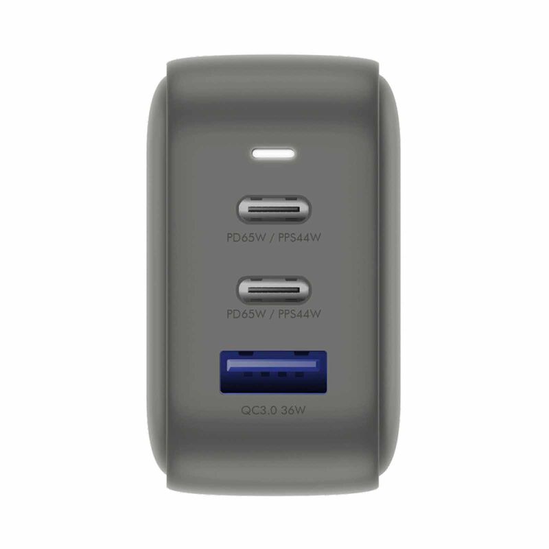 ENERGEA Travelworld Gan66, 2c1a Pd/pps/qc3.0 Wall Charger,66w (us+uk+eu+au) - Gun CHR-TW-GAN66-image 4