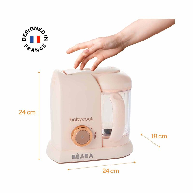 BEABA Baby Food Processor - Rose Gold (online) BABYCOOK SOLO-image 3