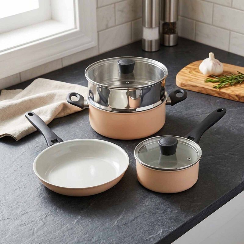 SAFICO Aluminum Nonstick 6pc Cookware Set 105SF-01-00817-image 2
