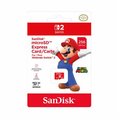 NINTENDO Sandisk Microsdtm Express Card For Nintendo Switchtm2 - 256gb NTD-BEE-A-SD01A-JP3