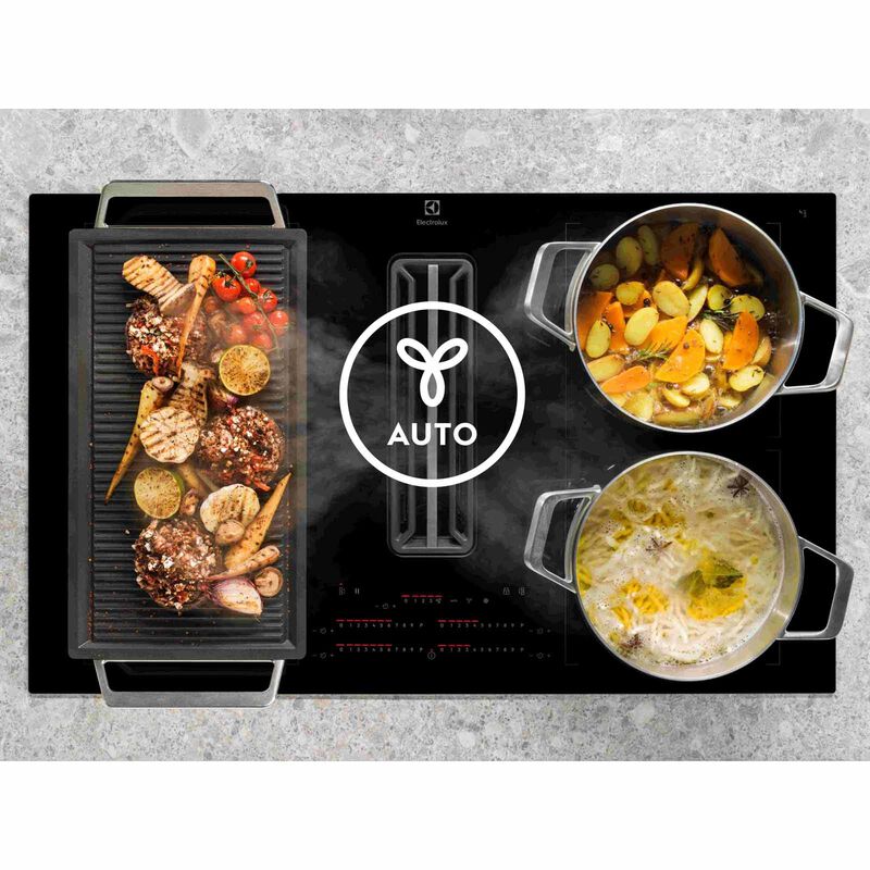 ELECTROLUX Extractor & Induction Combo Hob (83cm) (exclude Installation) KCC84450CK-image 2