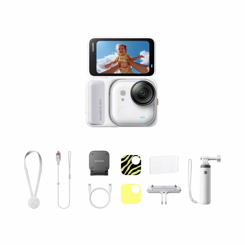 INSTA360 Go Ultra Lifestyle Bundle Artic White CINSABEA-image 1