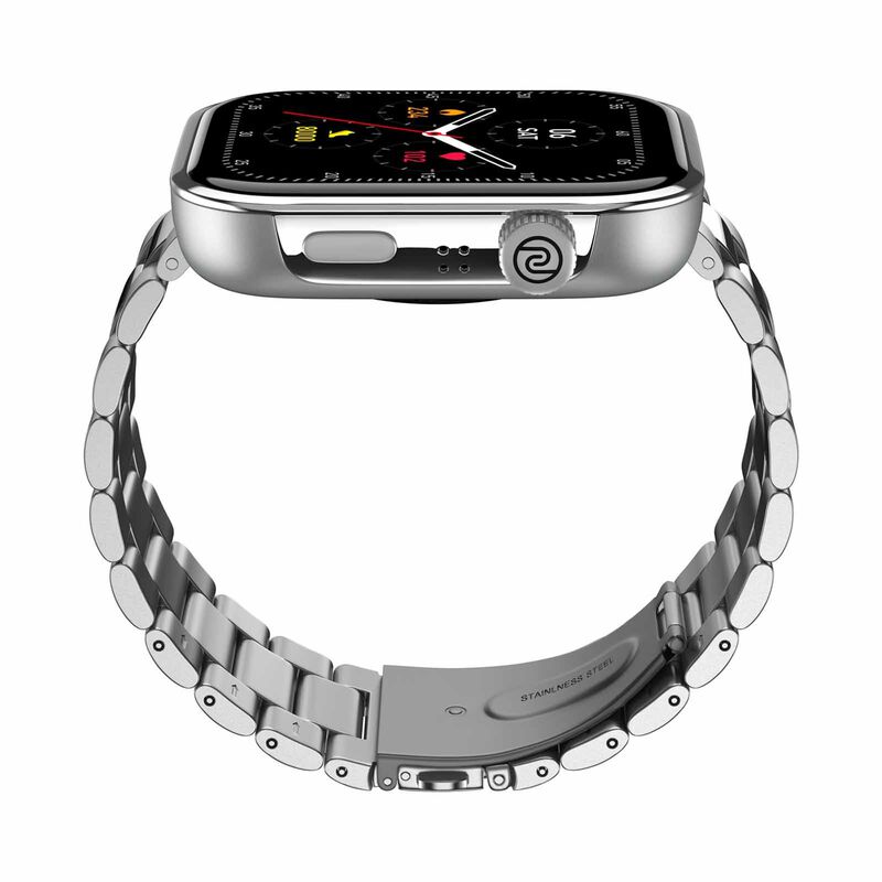 NOISE Colorfit Pro 5 Max Smartwatch - Elite Silver WRB-SW-COLORFITPRO5MAX-MTL-SLVR_SLVR-image 3