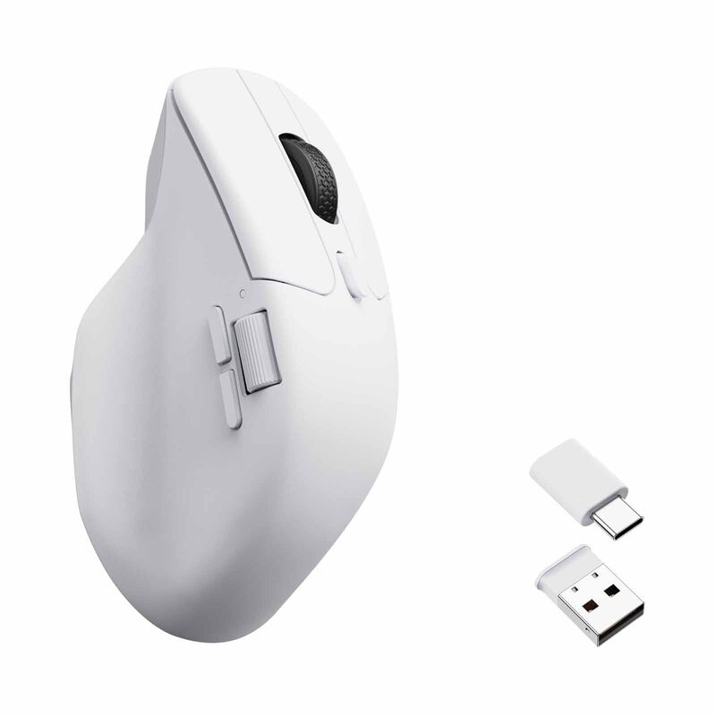 KEYCHRON M6 Bt/2.4ghz/wireless Mouse - White KYCN-M6-A3-image 5