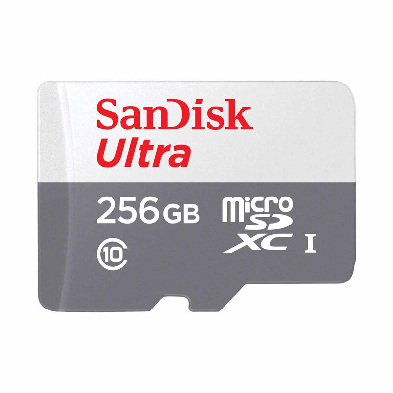 SANDISK Ultra Microsdxc 256gb , C10, Uhs-1, 100mb/s R, 3x5 SDSQUNR-256G-GN3MN-image 1