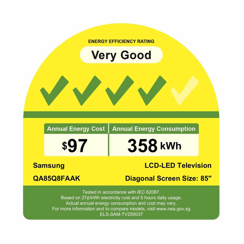 SAMSUNG 85 In Uhd 4k Smart Qled Tv QA85Q8FAAKXXS-image 2