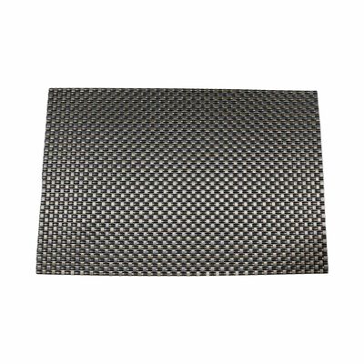 UB-1780 Rect Placemat 8x8, L30x45cm, Gold With Black White 1780ZJ-880076