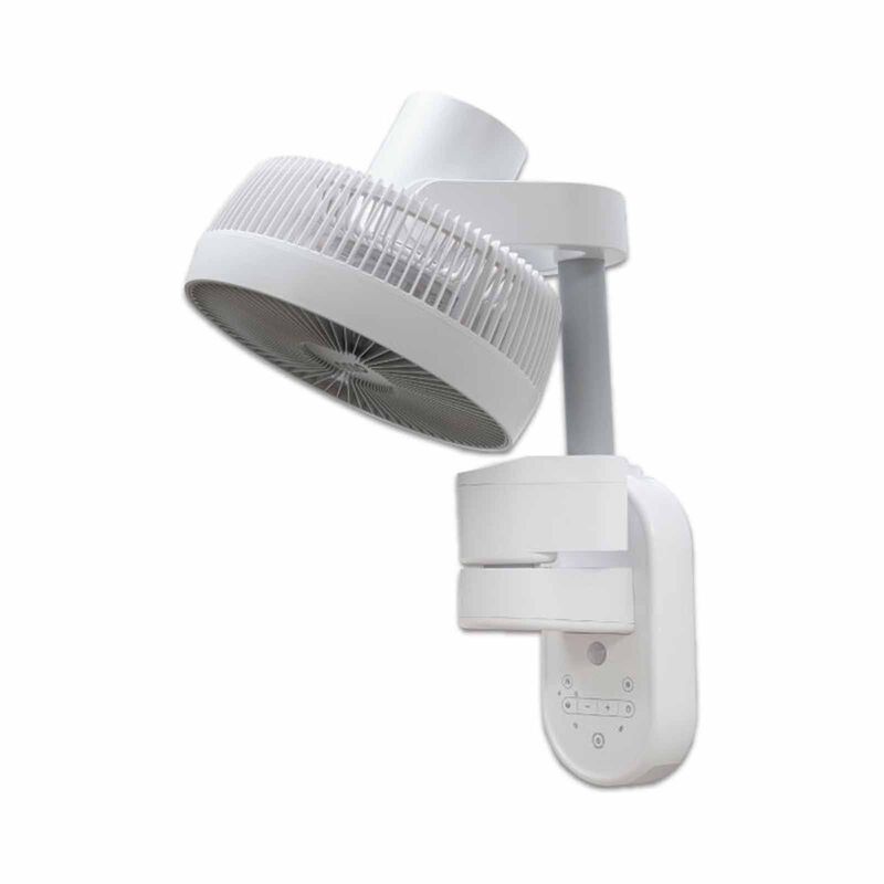 NNIO 10 In Wall Air Circulator Dc Wall Fan With Remote - White N1000DCWFR-image 4