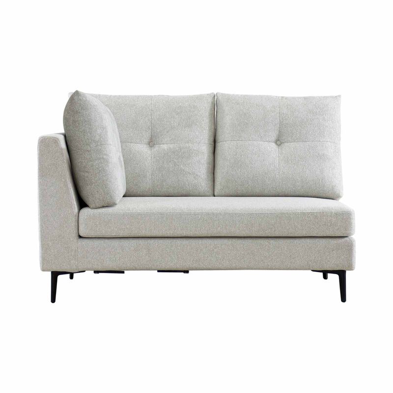 MAXCOIL 1 Seater Left Corner Arm (fab) FLORENZA-image null