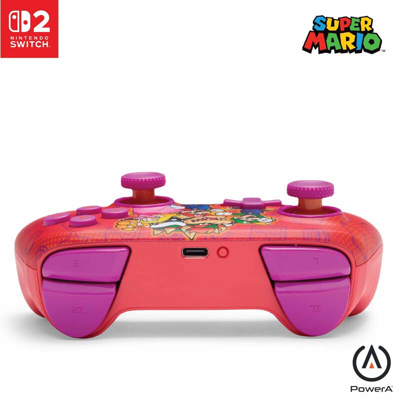 POWERA Nsw2 Advantage Wireless Controller Mario And Friends NSGP0548-01-image 4