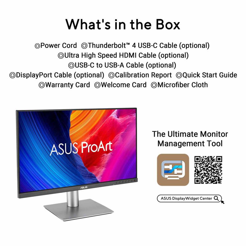 ASUS 31.5in Proart 6k 60hz Monitor PA32QCV-image 7
