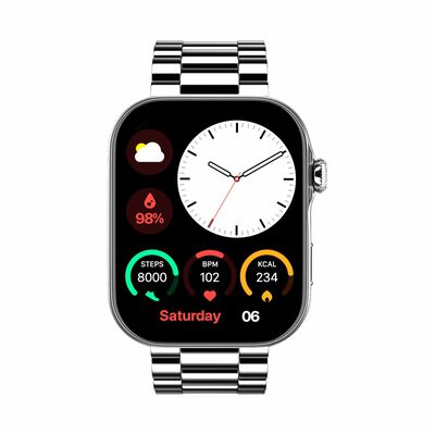 NOISE Colorfit Ultra 3 Smartwatch - Glossy Silver: Elite Edition WRB-SW-COLORFITULTRA3-MTL-SLVR_SLVR