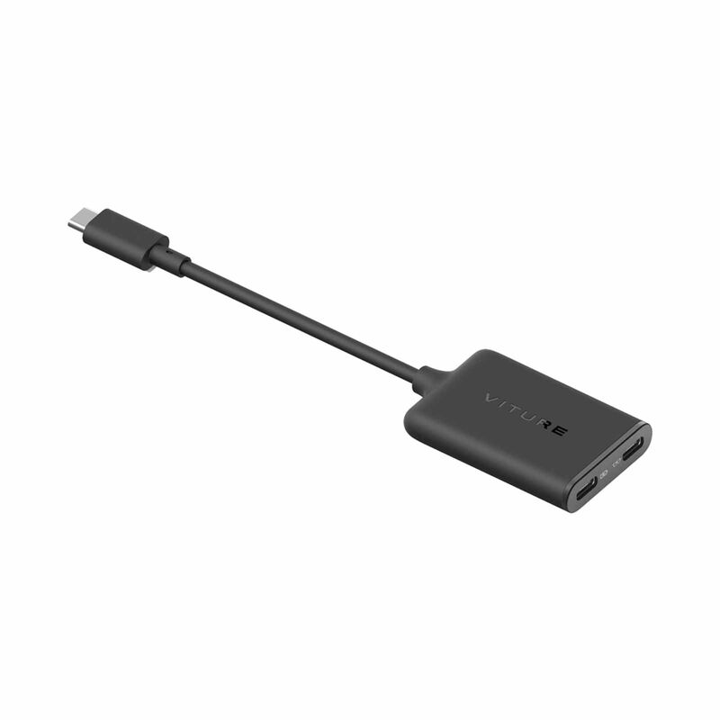 VITURE Pro Usbc To Glasses Charging Adapter USB-C XR CHARGING ADAPTER-BLACK-image 2