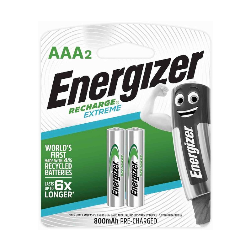ENERGIZER Extreme Recharge Battery Aaa 2s Pack NH12EBP2-image null
