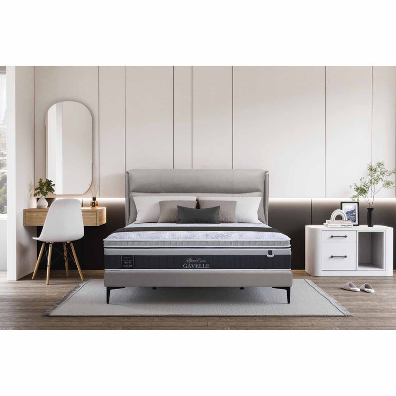 MAXCOIL Super Single Size Mattress + Bedframe SPINECARE GAVELLE-image 6