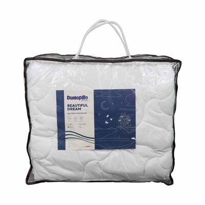 DUNLOPILLO Mattress Protector - Super Single Size BEAUTIFUL DREAM
