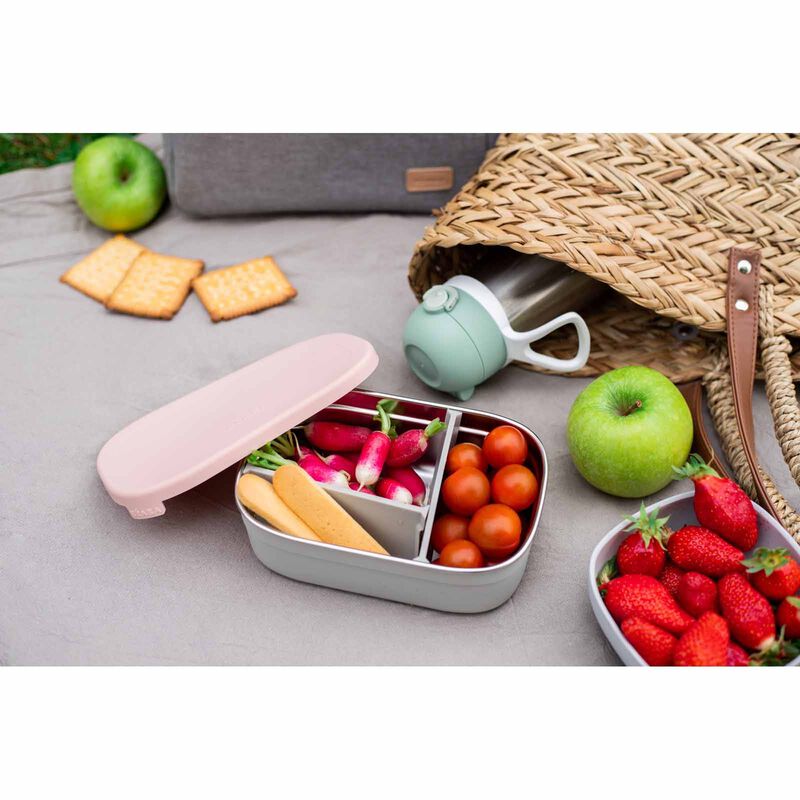 BEABA Lunch Box - Dusty Rose (online) STAINLESS STEEL-image 2