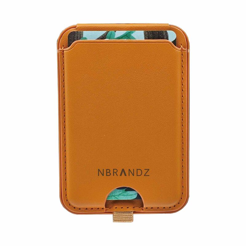 N.BRANDZ Magsafe Wallet Stand-brown N-MAGWALLET2-BW-image 1