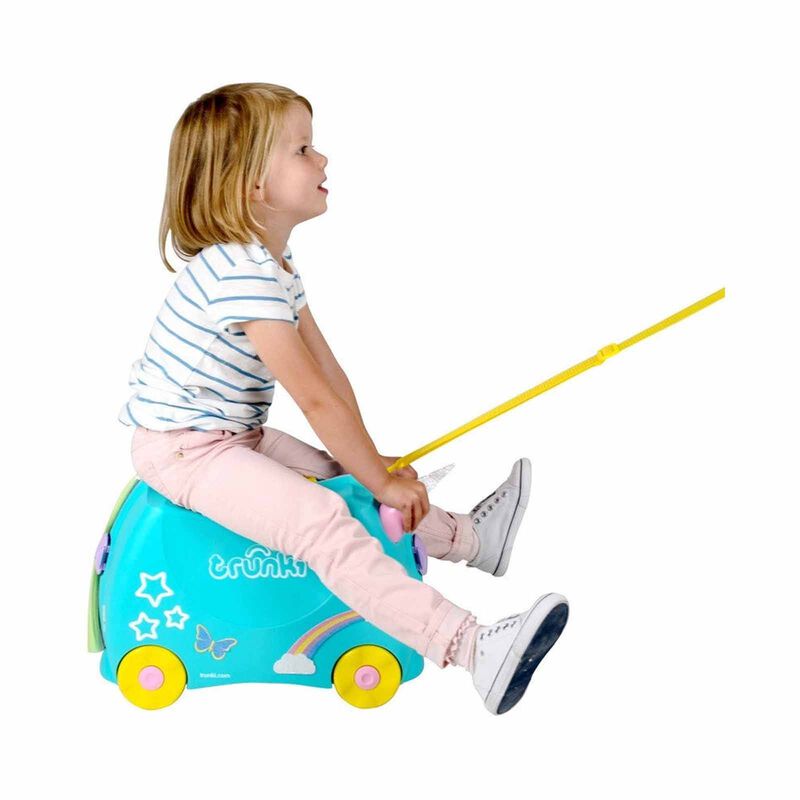 TRUNKI Ride On Luggage - Una Unicorn TR0287-GB01-image 2