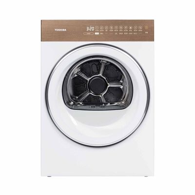 TOSHIBA Heat Pump Dryer (8kg) TD-T37BS90HWS(WT)