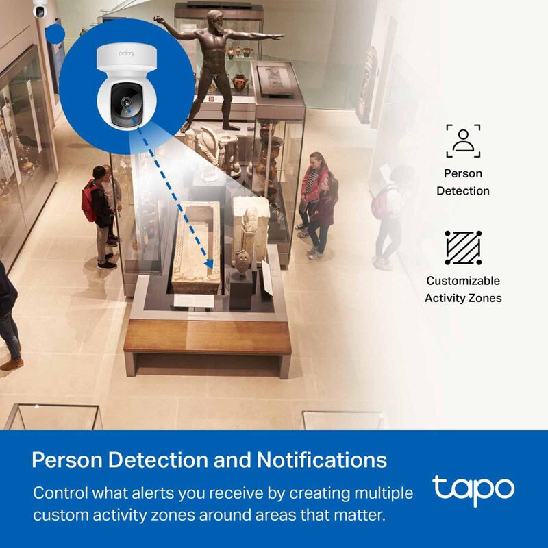 TP LINK Pan/tilt Home Security Camera TAPO C202-image 9