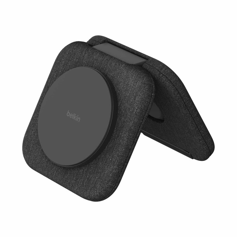 BELKIN Qi2 2-in-1 Foldable Wireless Charging Pad WIZ026MYBK-image 3