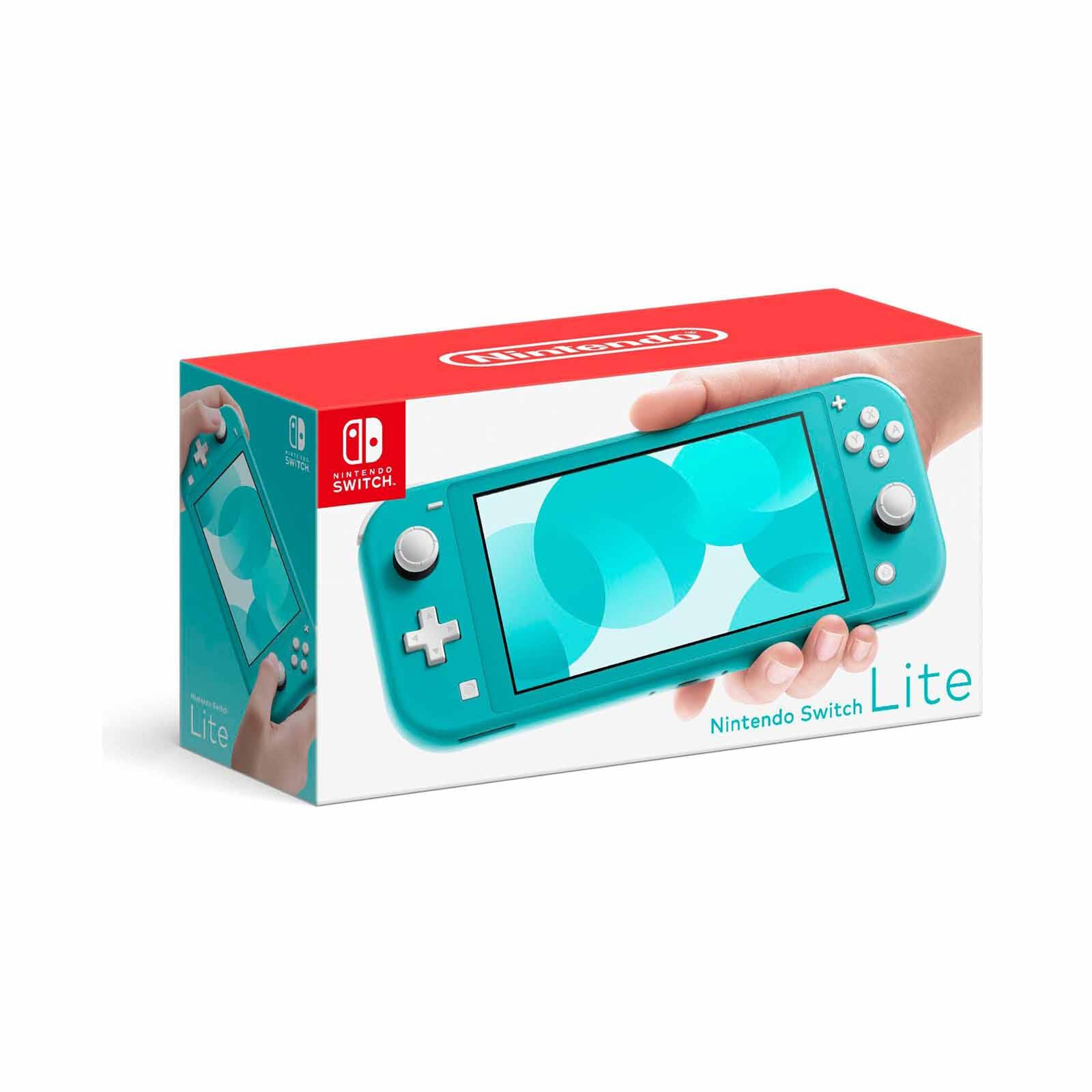 NINTENDO Switch Lite - Turquoise NTD-HDH-S-BAZAA-ASI