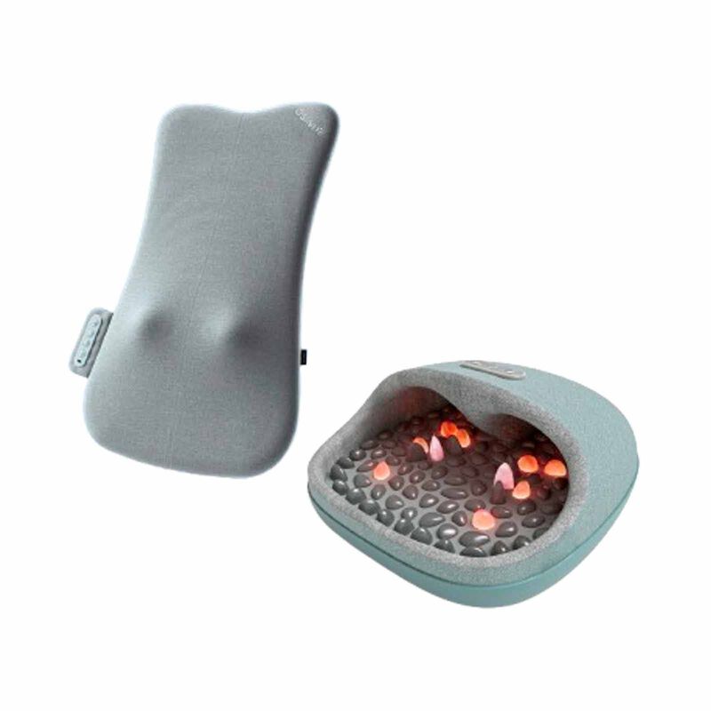 OSIM Upebble Foot Reflexology Massager + Uergoh Air Neck & Back Massage Pad OS-3261 + OS2262-image 1