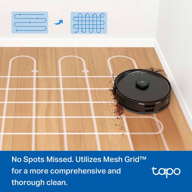 TP LINK Hyper Suction Robot Vacuum & Mop (5300pa) TAPO RV30 MAX-image 4