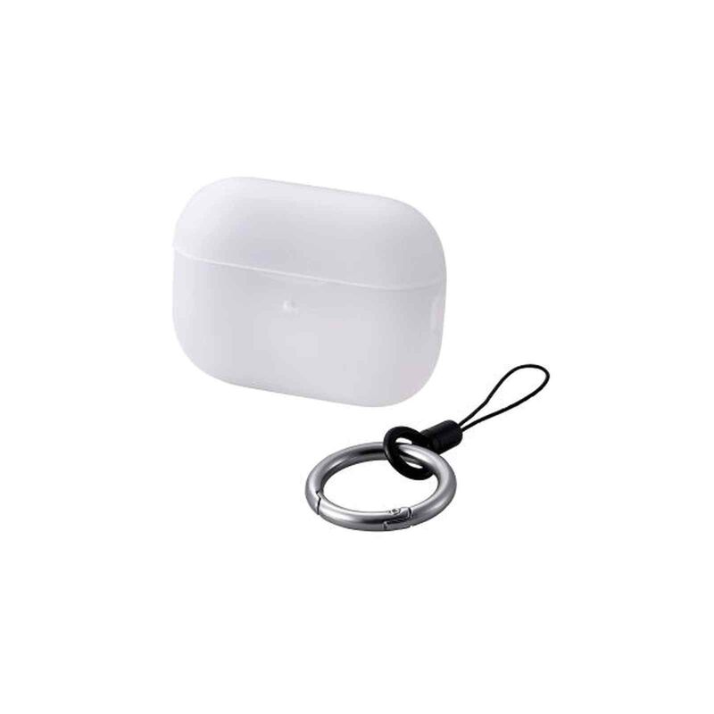 ELECOM Airpods Pro Gen2 Silicone Case Clear AVA-AP4SCCR-image 1