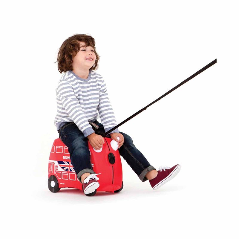 TRUNKI Ride On Luggage - Boris Bus TR0186-GB01-image 2