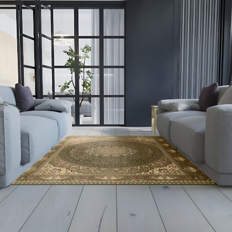 HERITAGE Carpet Rug 160 X 230cm KASHAN-image 2