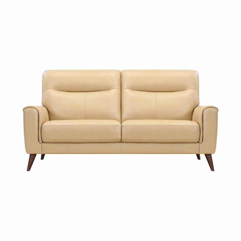 3 Seater (fl) Wheat Full Leather Sofa CARMEN-image 1