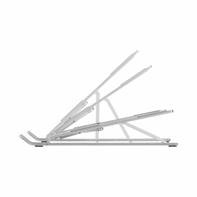 ELECOM Laptop Stand/steel Type/9 Step/silver PCA-LTSCANSV-image 4