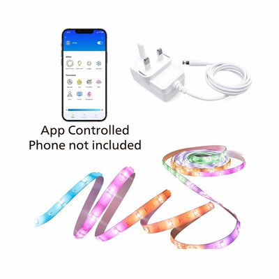 WIZ Rgbic Led Strip 5m Uk Plug 929004126517